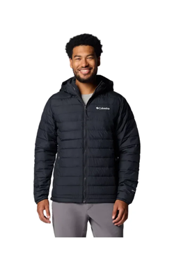 GIACCA IMBOTTITA CON CAPPUCCIO POWDER LITE DA UOMO BLACK